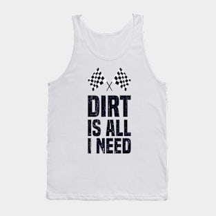 Dirt Bike Racing Track Motocross Tank Top